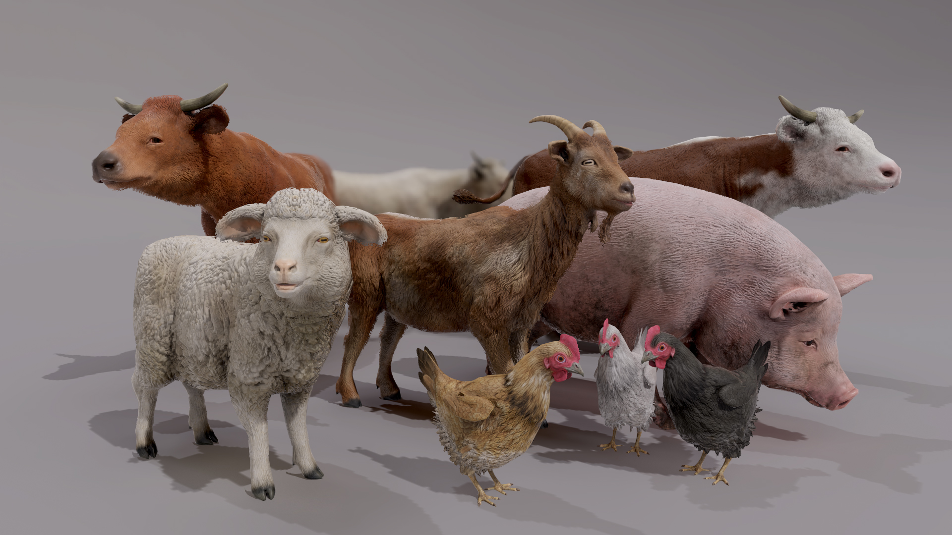 FARM ANIMALS PACK