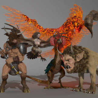 HEROIC FANTASY: MYTHIC CREATURES VOL 1