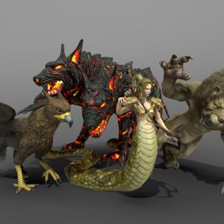 HEROIC FANTASY: MYTHIC CREATURES VOL2