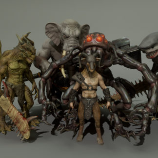 HEROIC FANTASY  WERE CREATURES PACK VOL 2