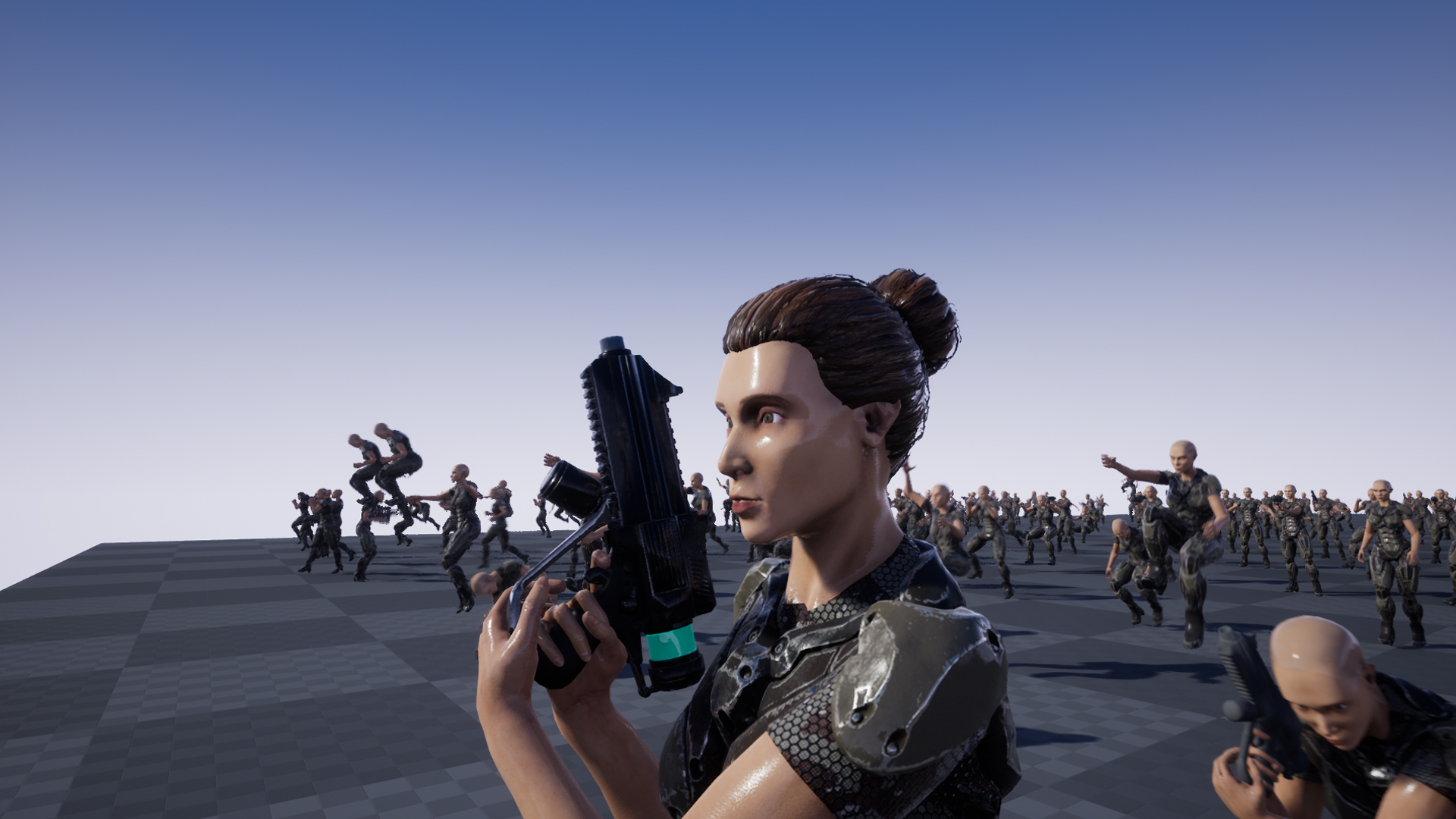 SCI FI HUMAN MERCENARY FEMALE - Image 4
