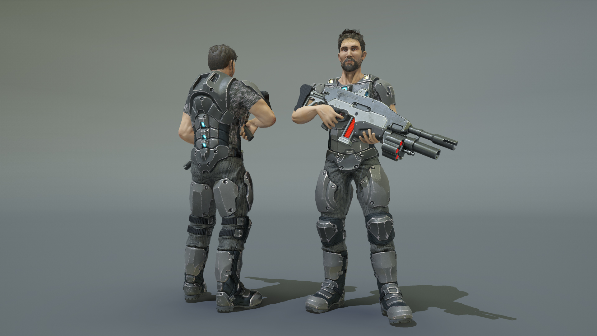 HUMAN MERCENARY MALE