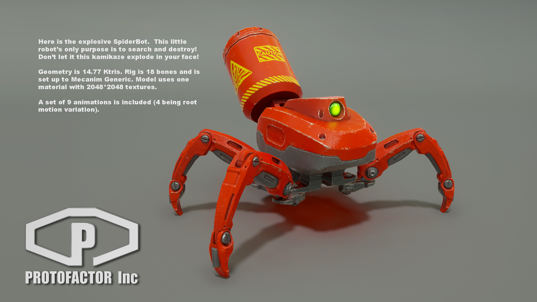 EXPLOSIVE SPIDER BOT - Image 2