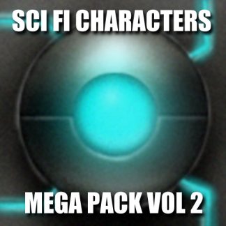 SCI FI CHARACTERS MEGA PACK VOL 2