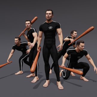 ANIMSET: 1 HANDED MELEE WEAPON
