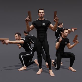 ANIMSET: DUAL GUNS