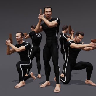 ANIMSET: 2 HANDED GUN