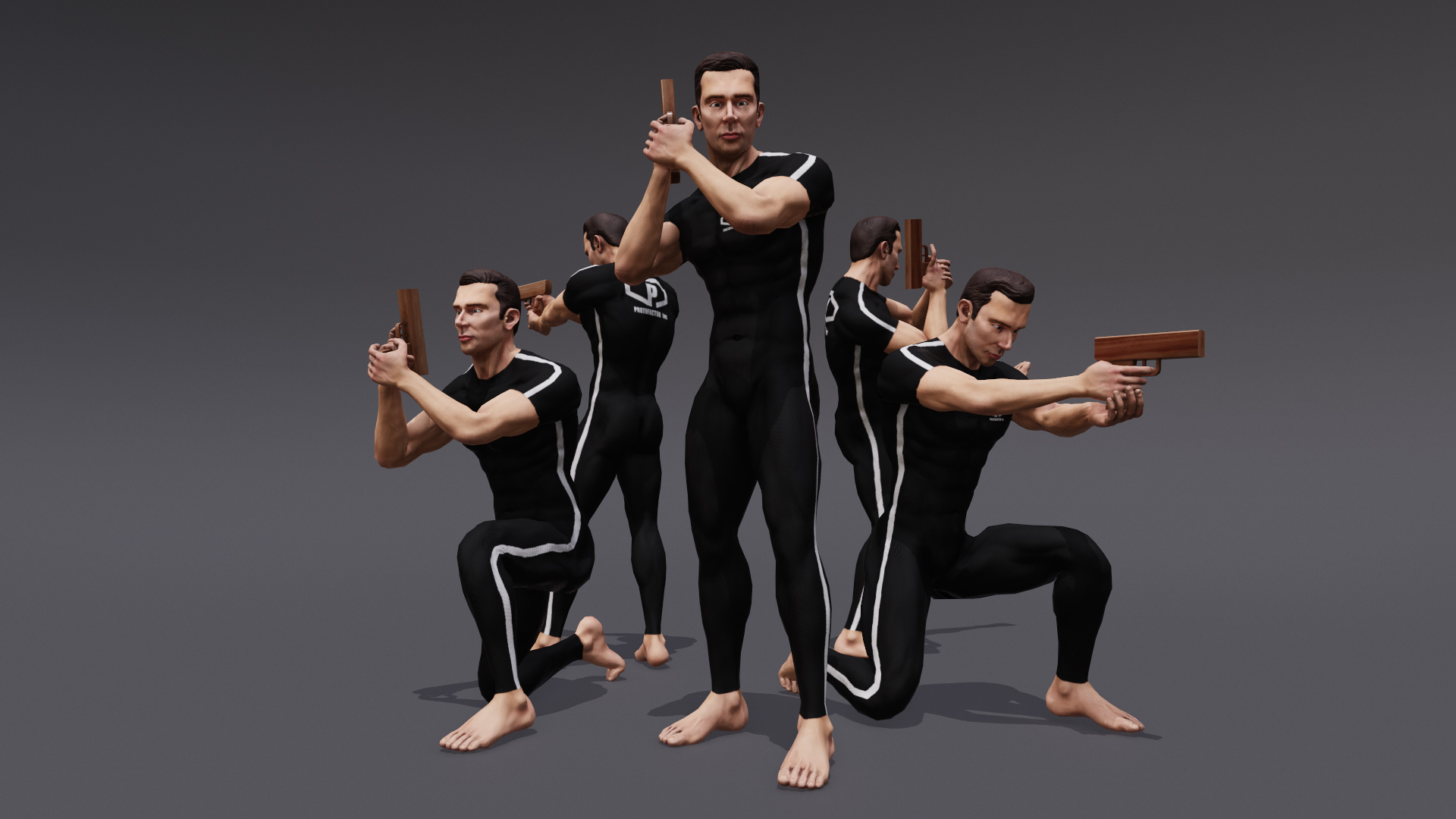 ANIMSET: 2 HANDED GUN