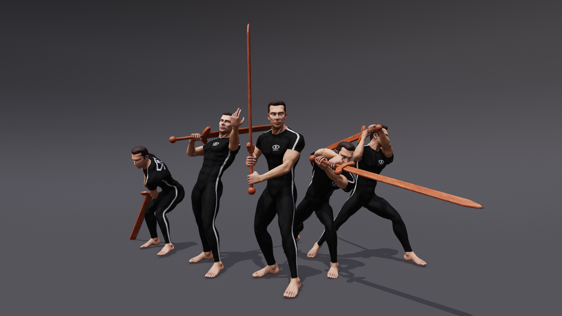 ANIMSET: 2 HANDED MELEE WEAPON