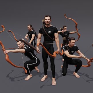 ANIMSET: BOW & ARROW