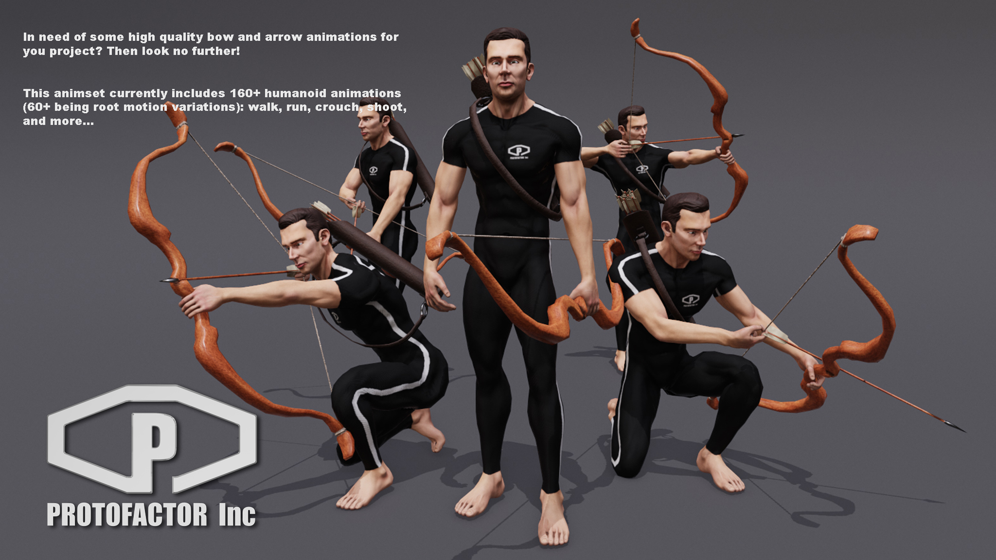 ANIMSET: BOW & ARROW - Image 2