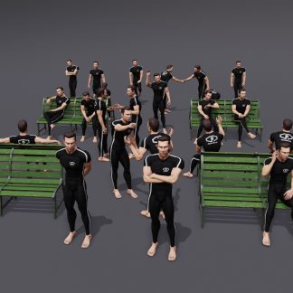 ANIMSET: CROWD