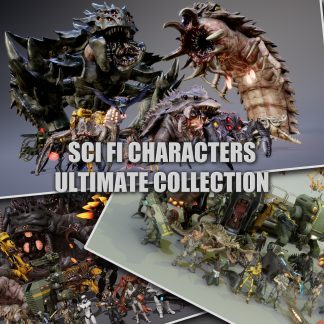 SCI FI CHARACTERS ULTIMATE COLLECTION