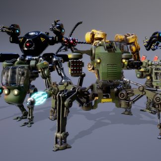 SCI FI ROBOTS PACK VOL 3