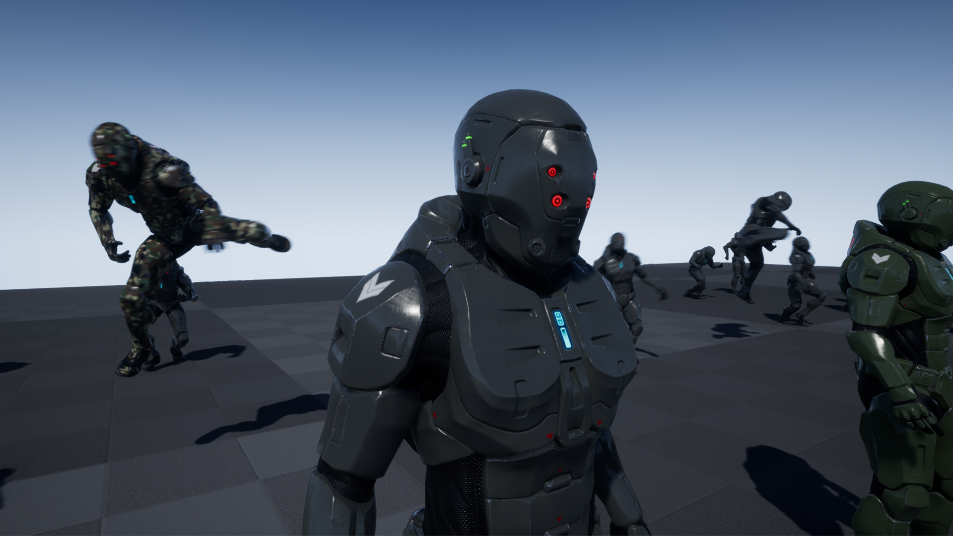 SCI FI MALE COMBAT SUIT - Image 4