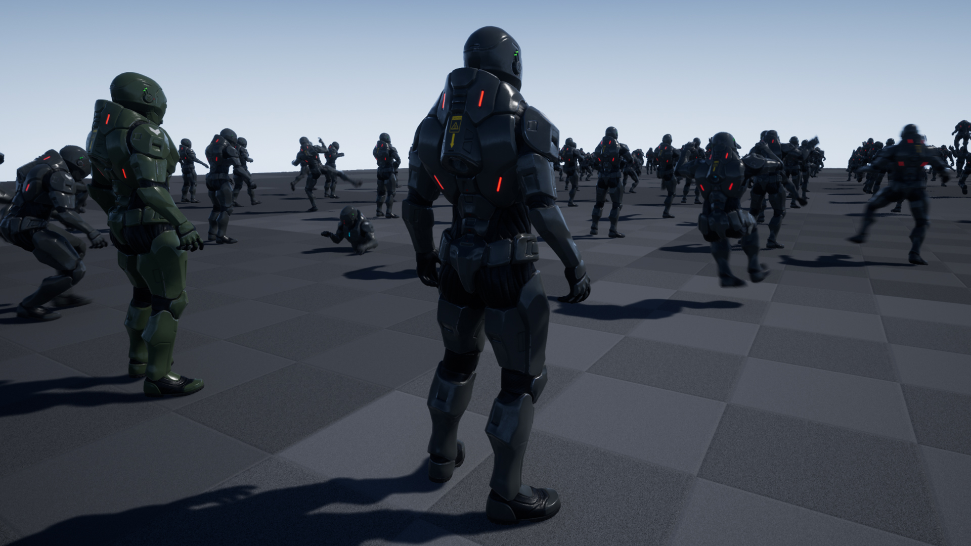 SCI FI MALE COMBAT SUIT - Image 5