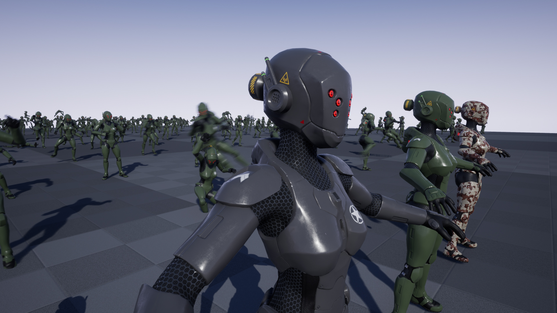 SCI FI FEMALE COMBAT SUIT - Image 3