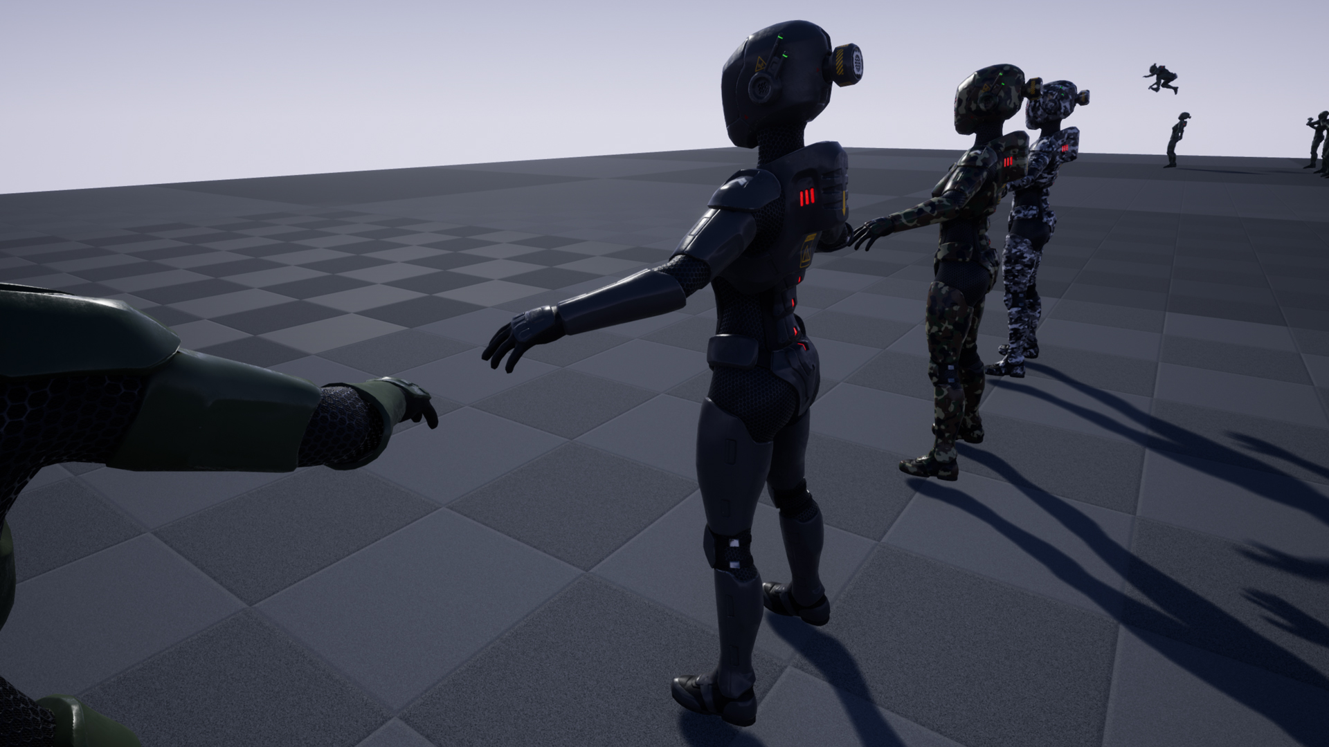 SCI FI FEMALE COMBAT SUIT - Image 5
