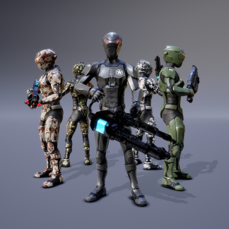 SCI FI SOLDIER 01